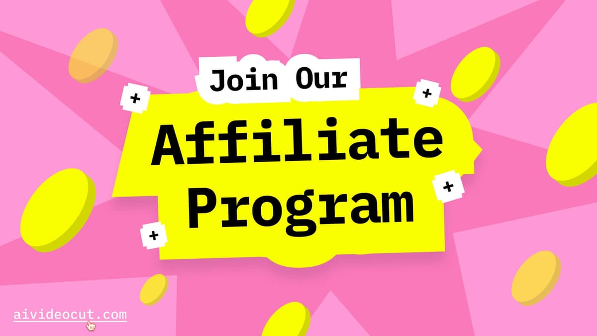 Join AI Video Cut Affiliate Program & Earn With Us! illustration