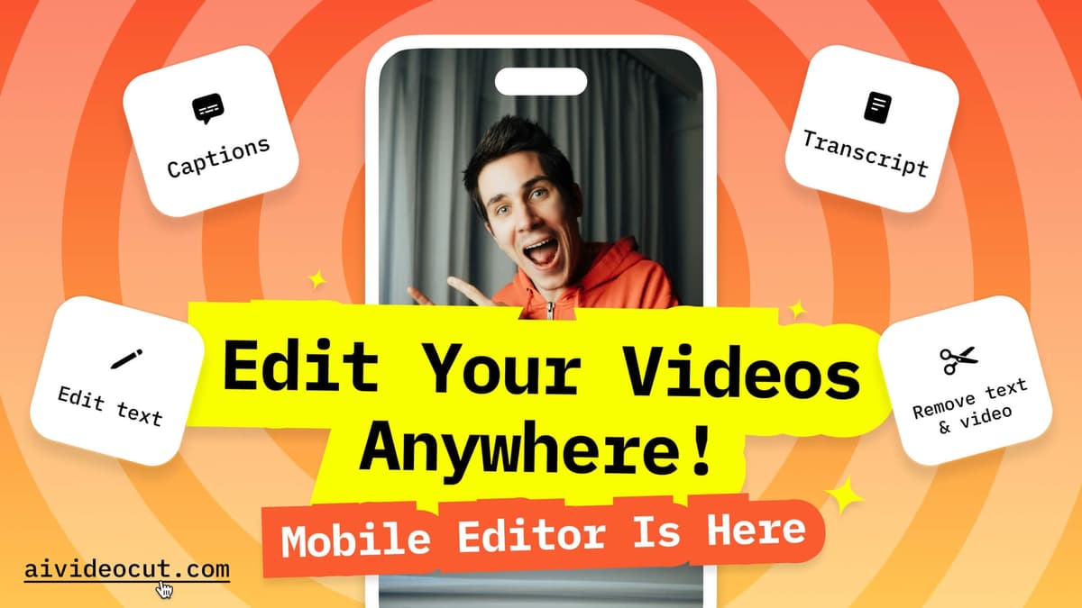 AI Video Cut Now Lets You Edit Videos on Mobile: Recent Update illustration
